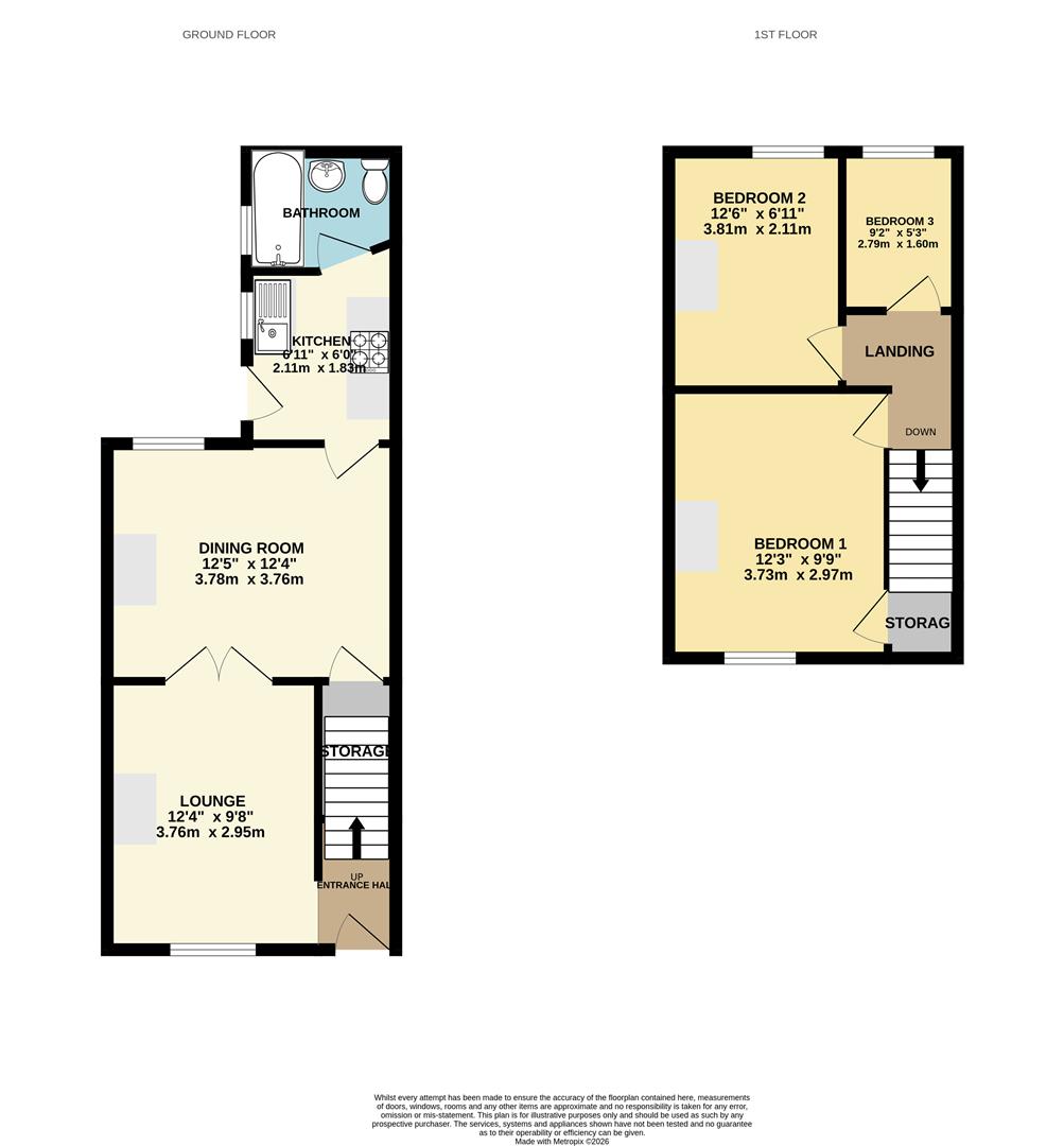 104, Longacre, Castleford floorplan