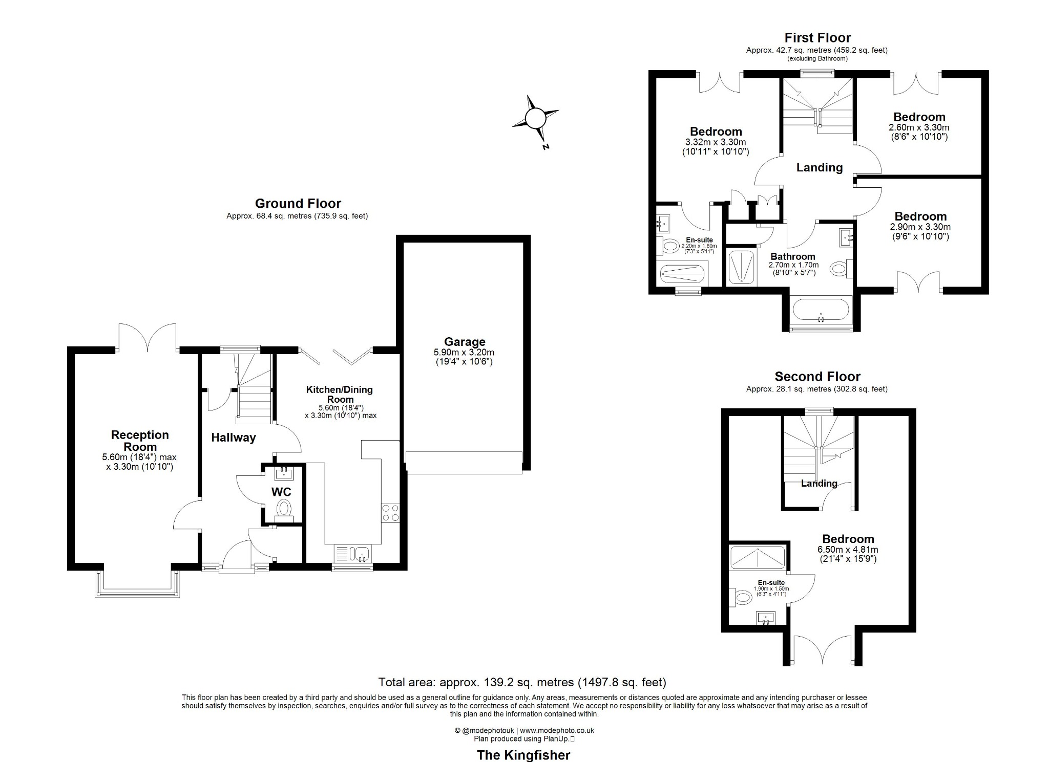 Plot 35, Kingfisher, Old Nazeing Road floorplan