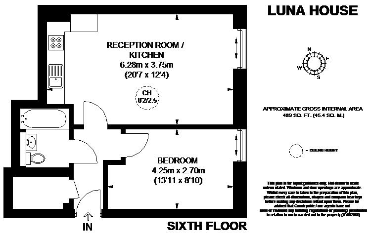 1 Bedrooms Flat to rent in Bermondsey Wall West, London SE16