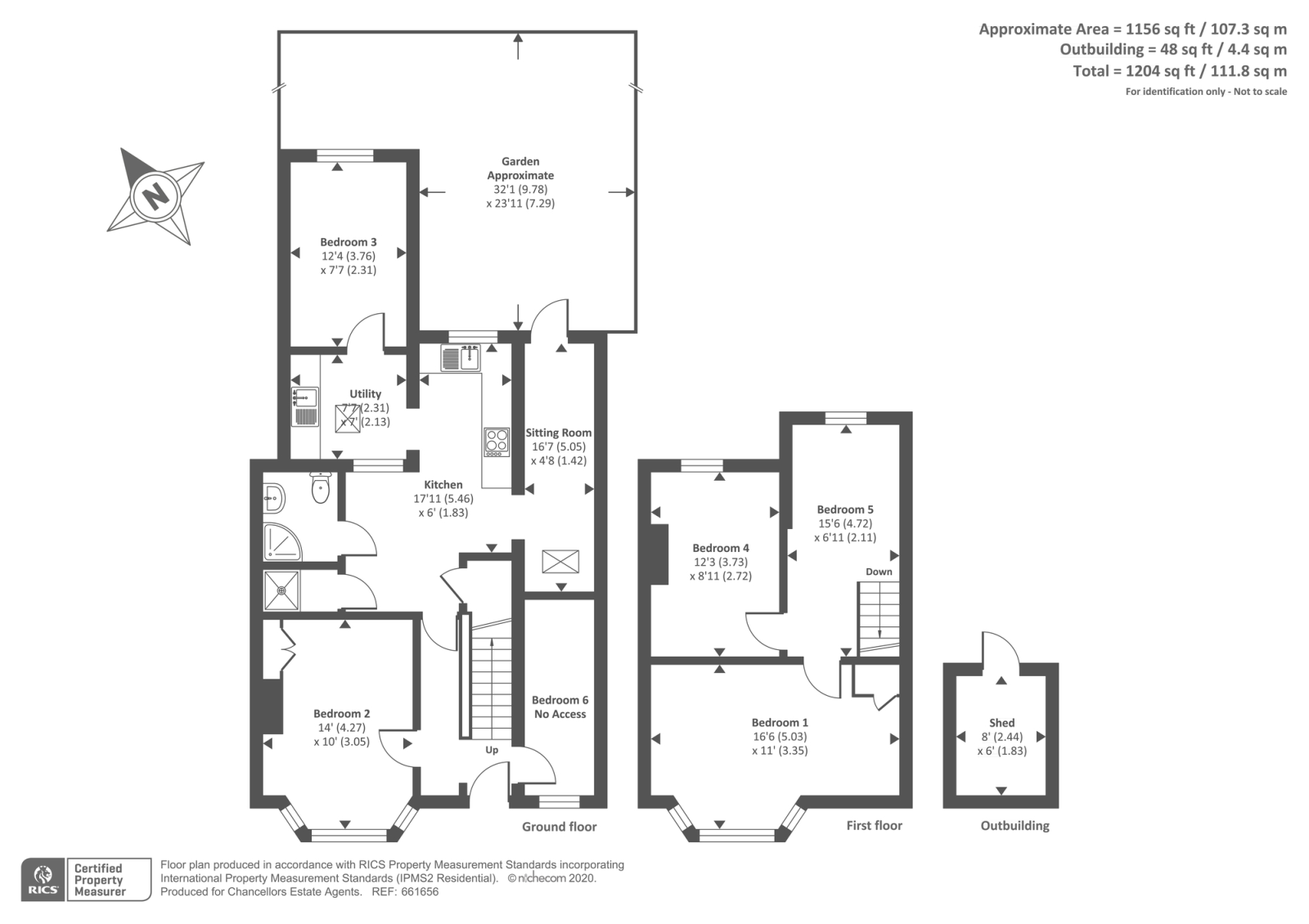 61 Cricket Road, Cricket Road, East Oxford, Oxford floorplan
