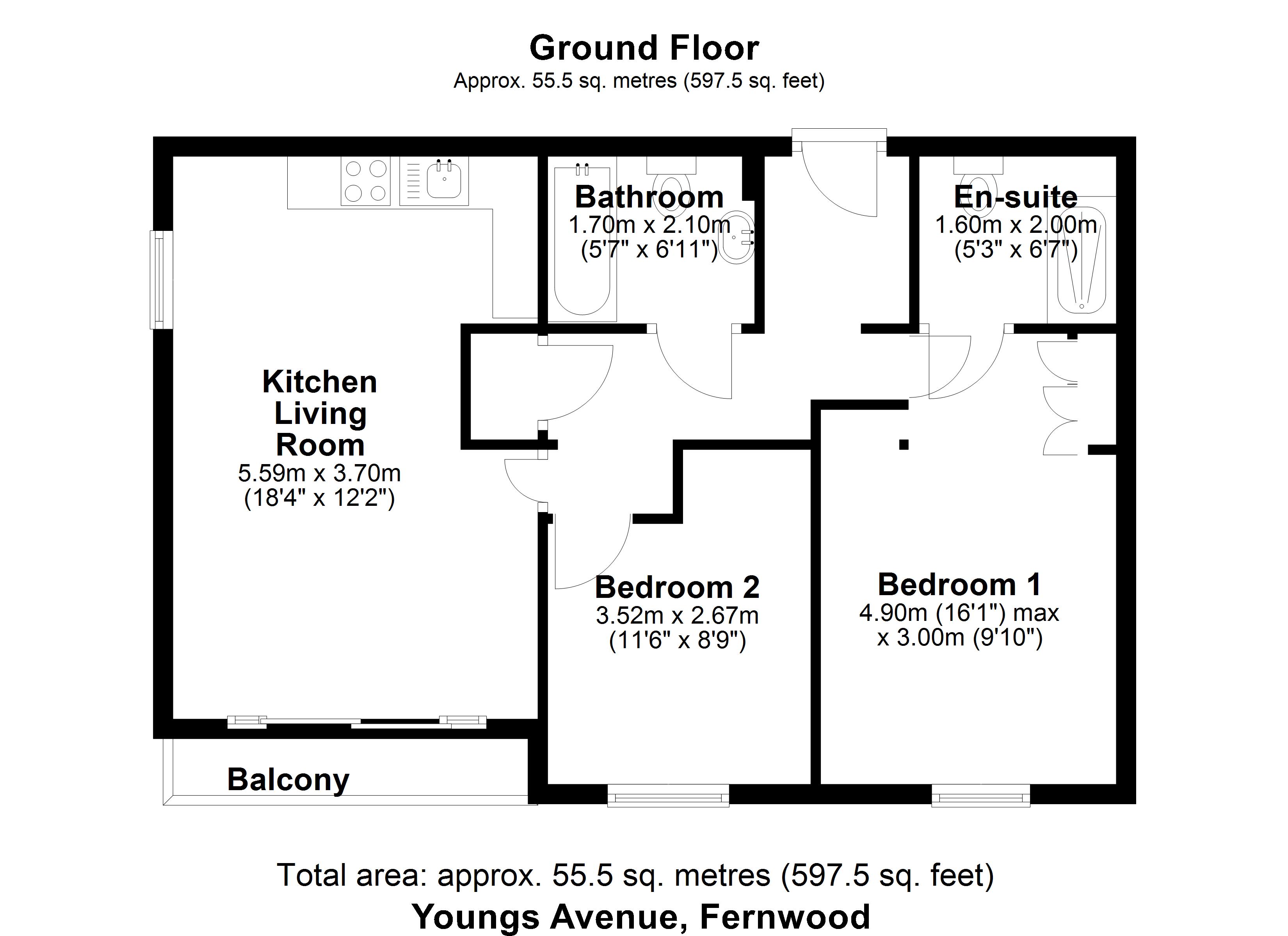 35, Youngs Avenue, Newark floorplan