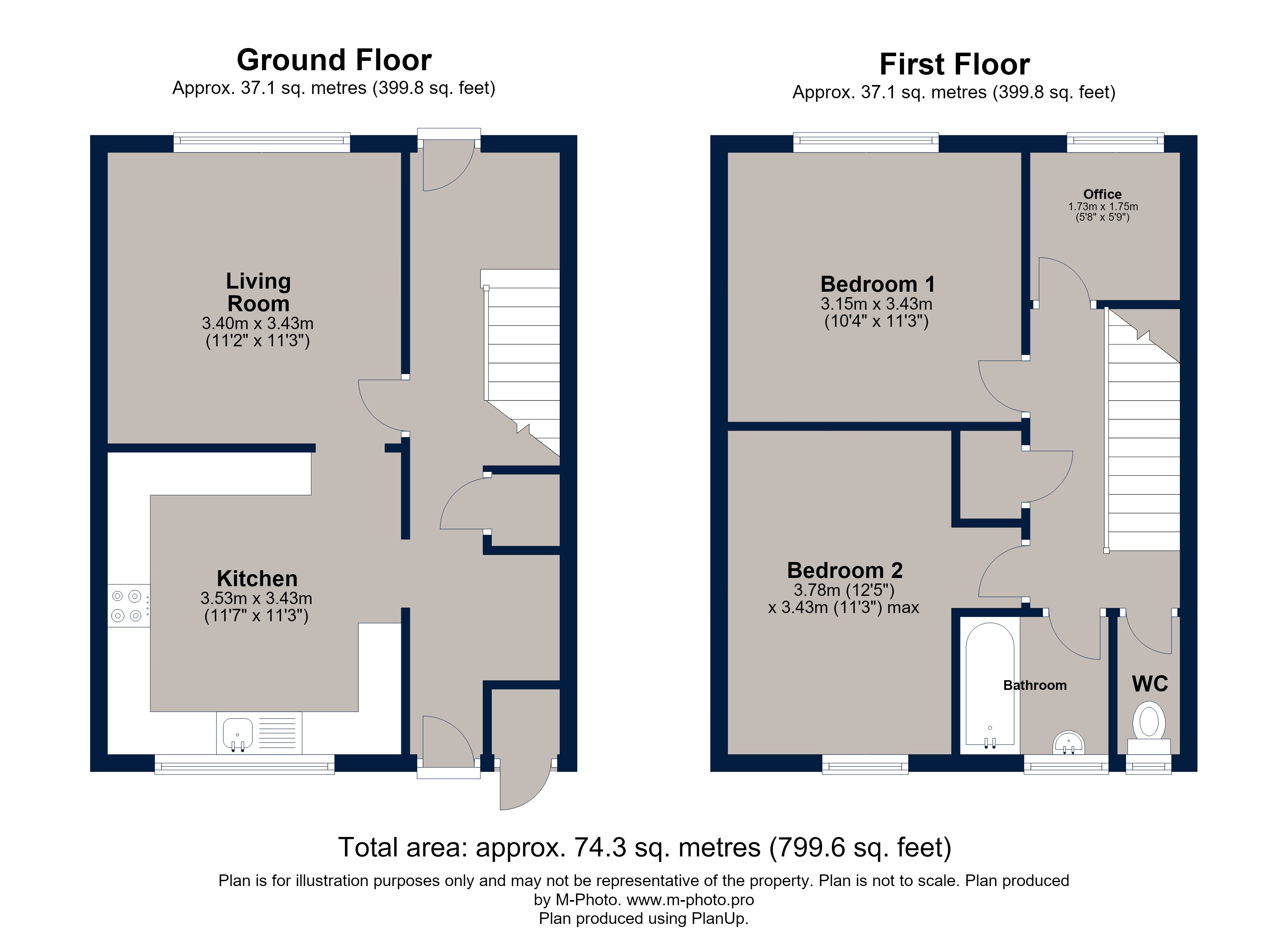 Clipston Walk, Cambridgeshire floorplan