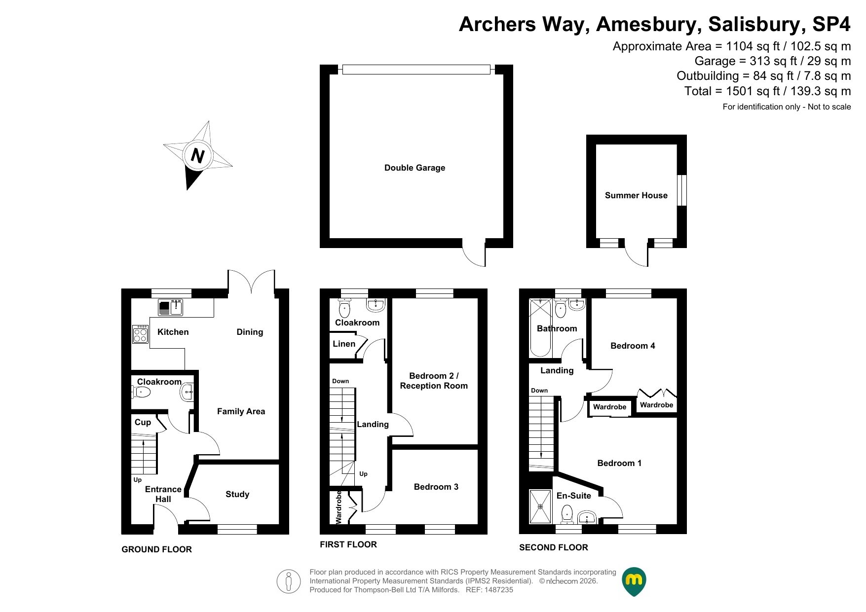7 Archers Way, Amesbury floorplan
