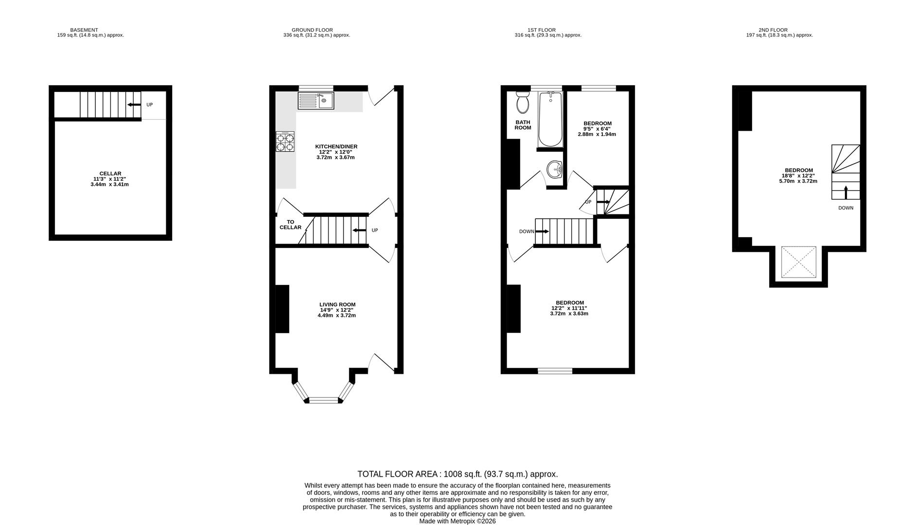 Heavygate Road, Crookes floorplan