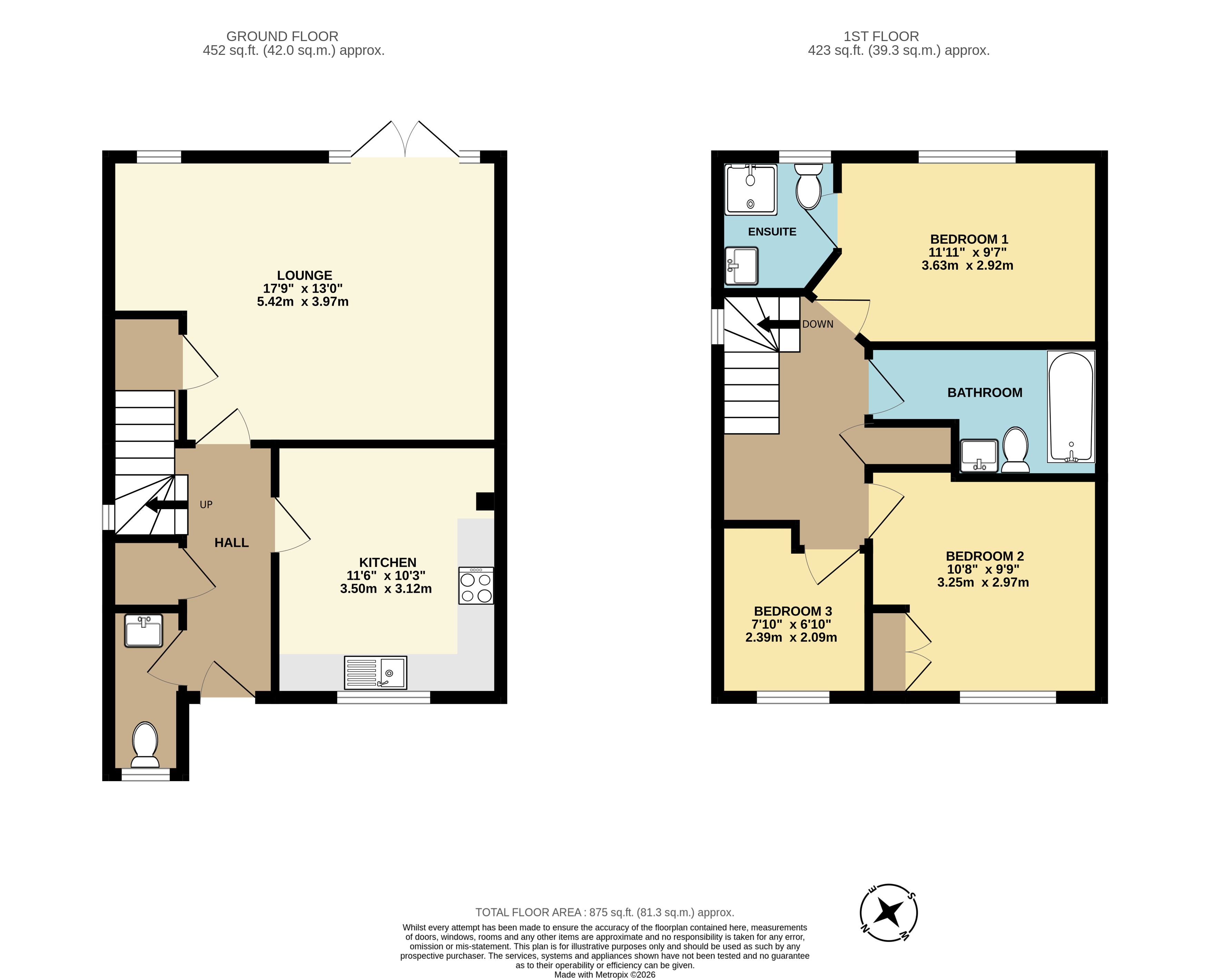 Anvil Cottage, Edenbridge floorplan