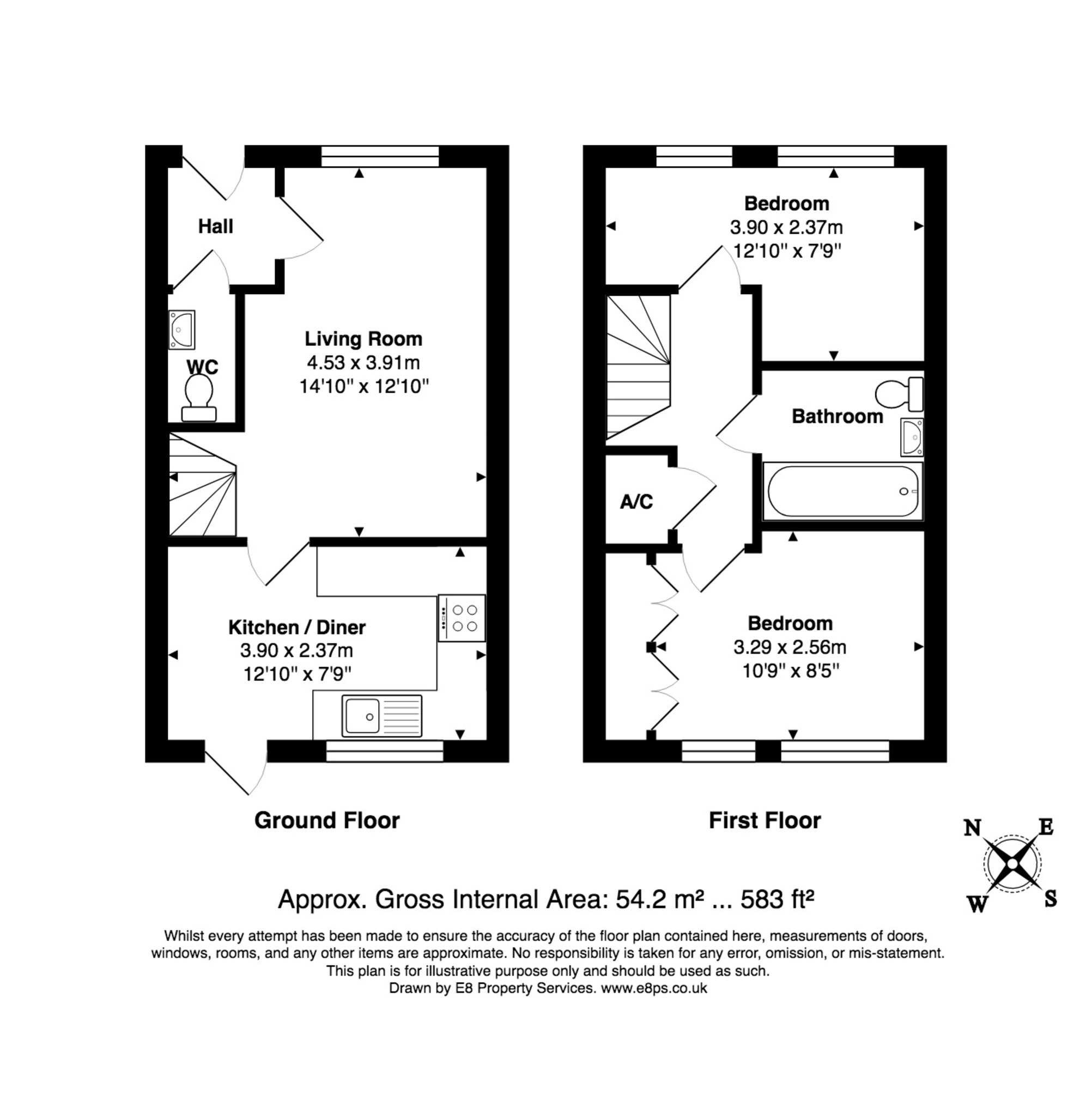 2 Bedrooms Terraced house to rent in Ribston Close, Banbury OX16