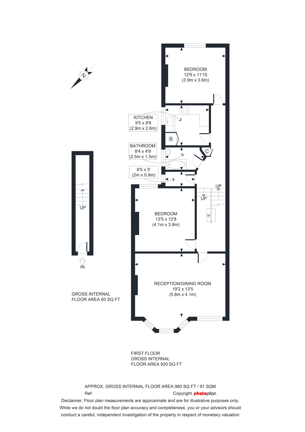 2 Bedrooms Flat to rent in Monson Road, Kensal Green, London NW10