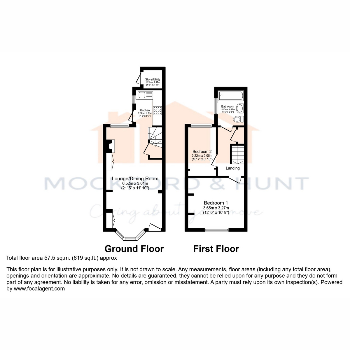 97, Grosvenor Road, Ashford floorplan