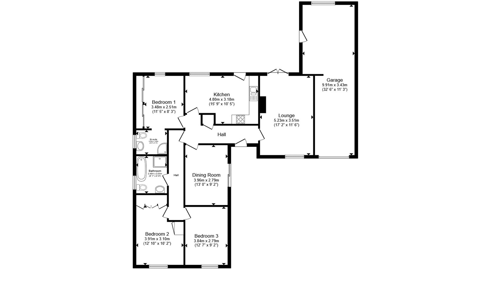 16, Birch Road, King's Lynn floorplan