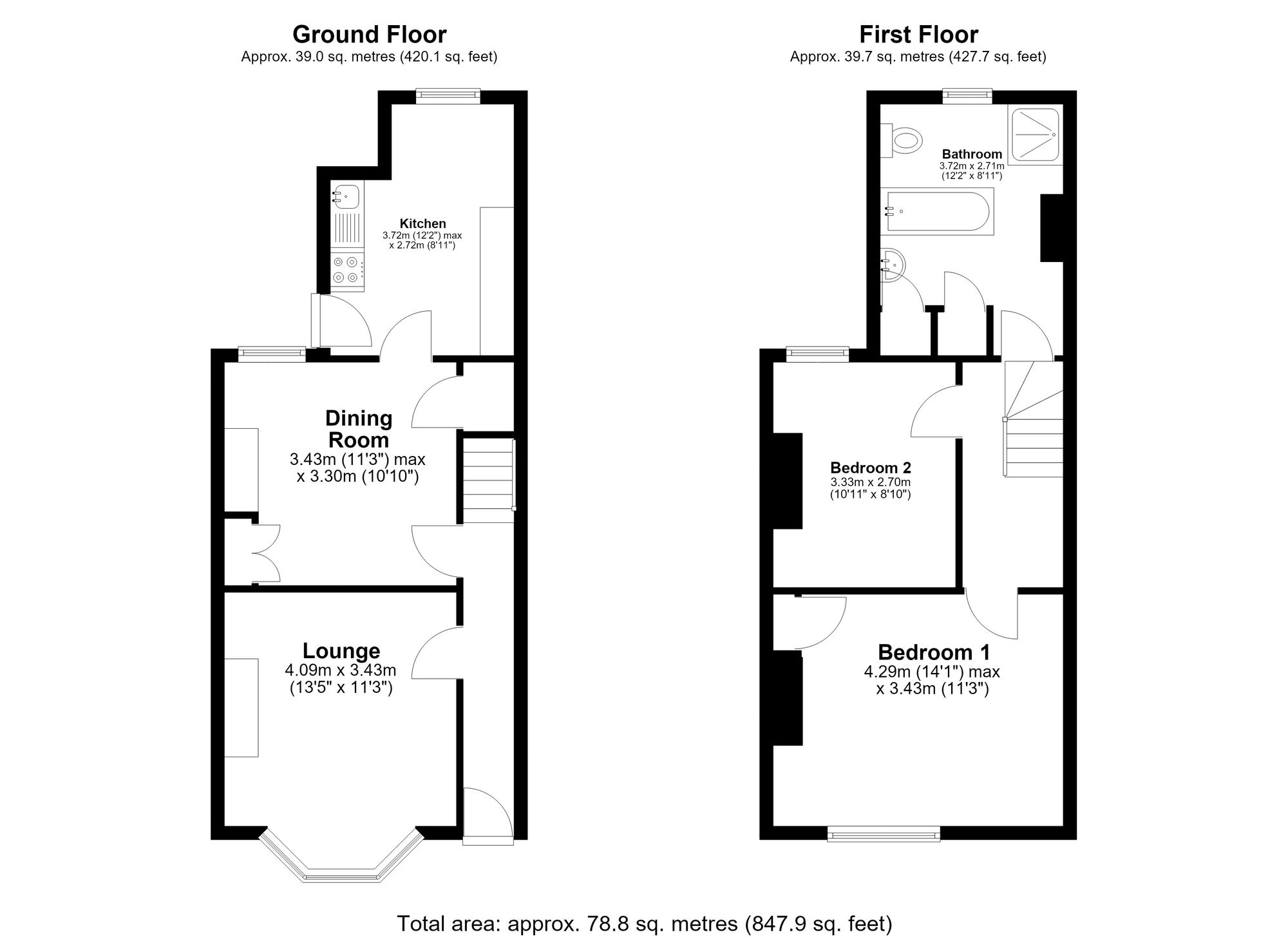 37 Field Terrace Road, Newmarket floorplan
