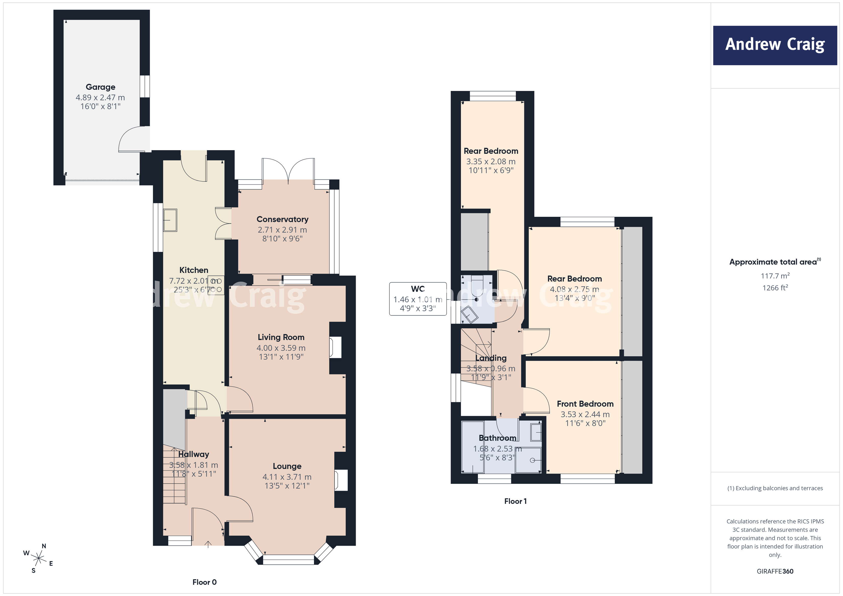 55 Tynedale Road, South Shields floorplan
