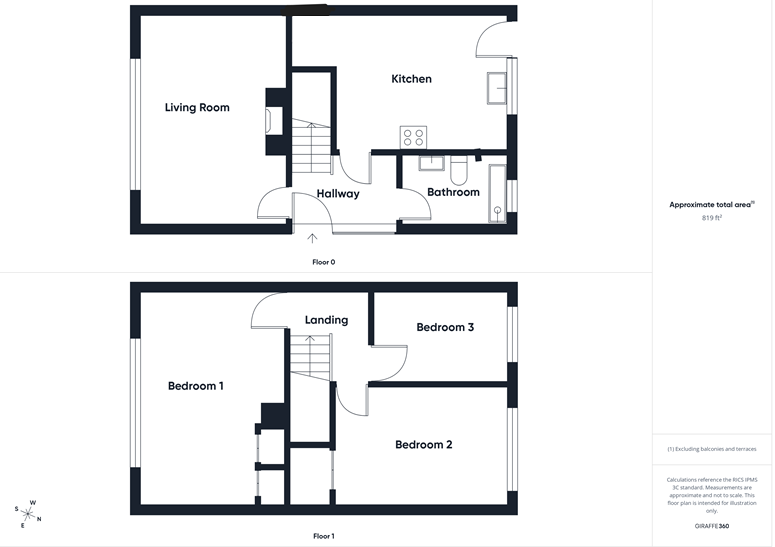 44, Pembrooke Road, Bury St Edmunds floorplan