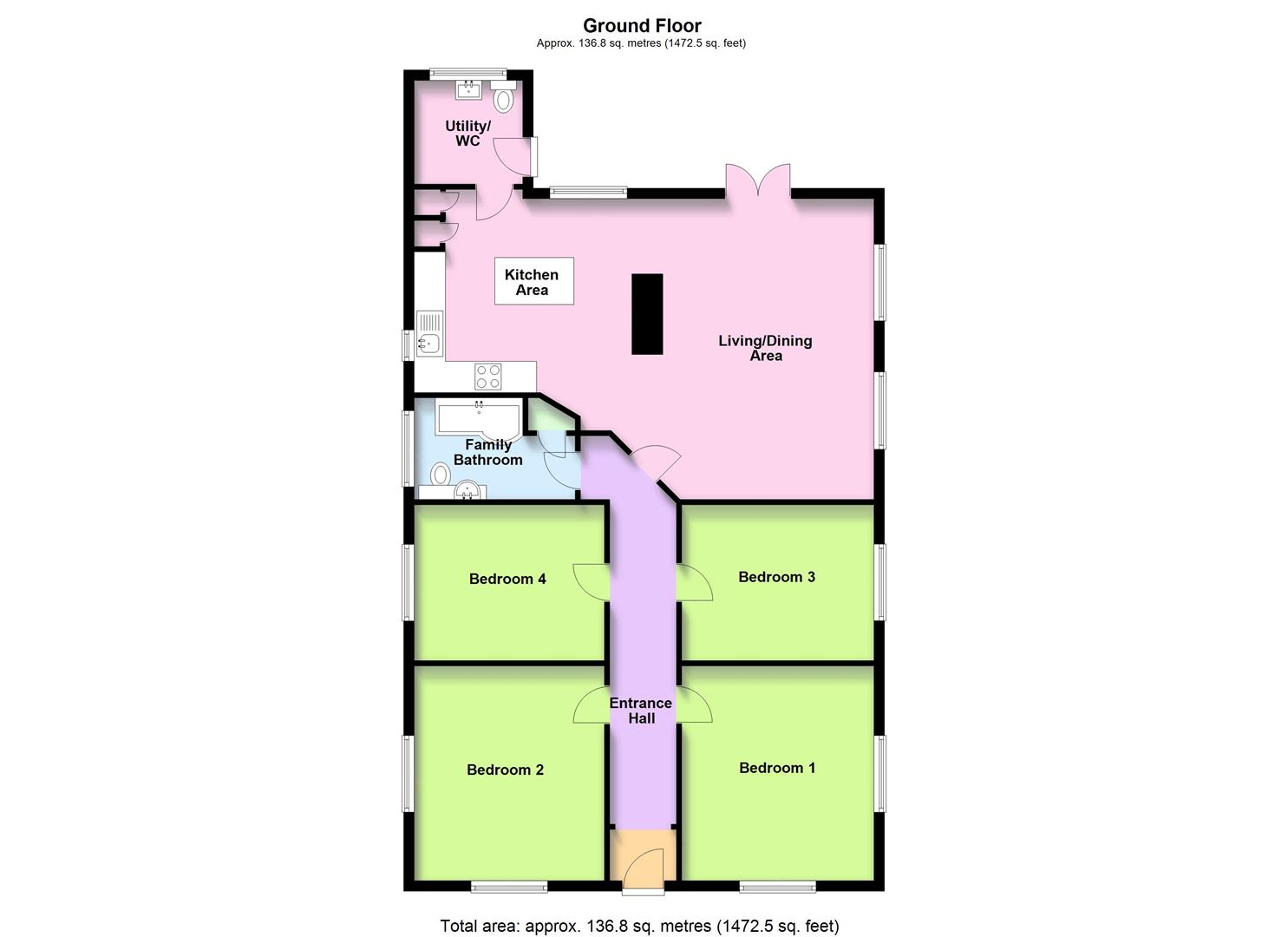 51, Scawby Road, Brigg floorplan