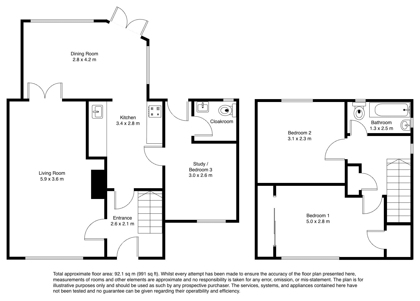 42, Stratton Road, Saltford floorplan