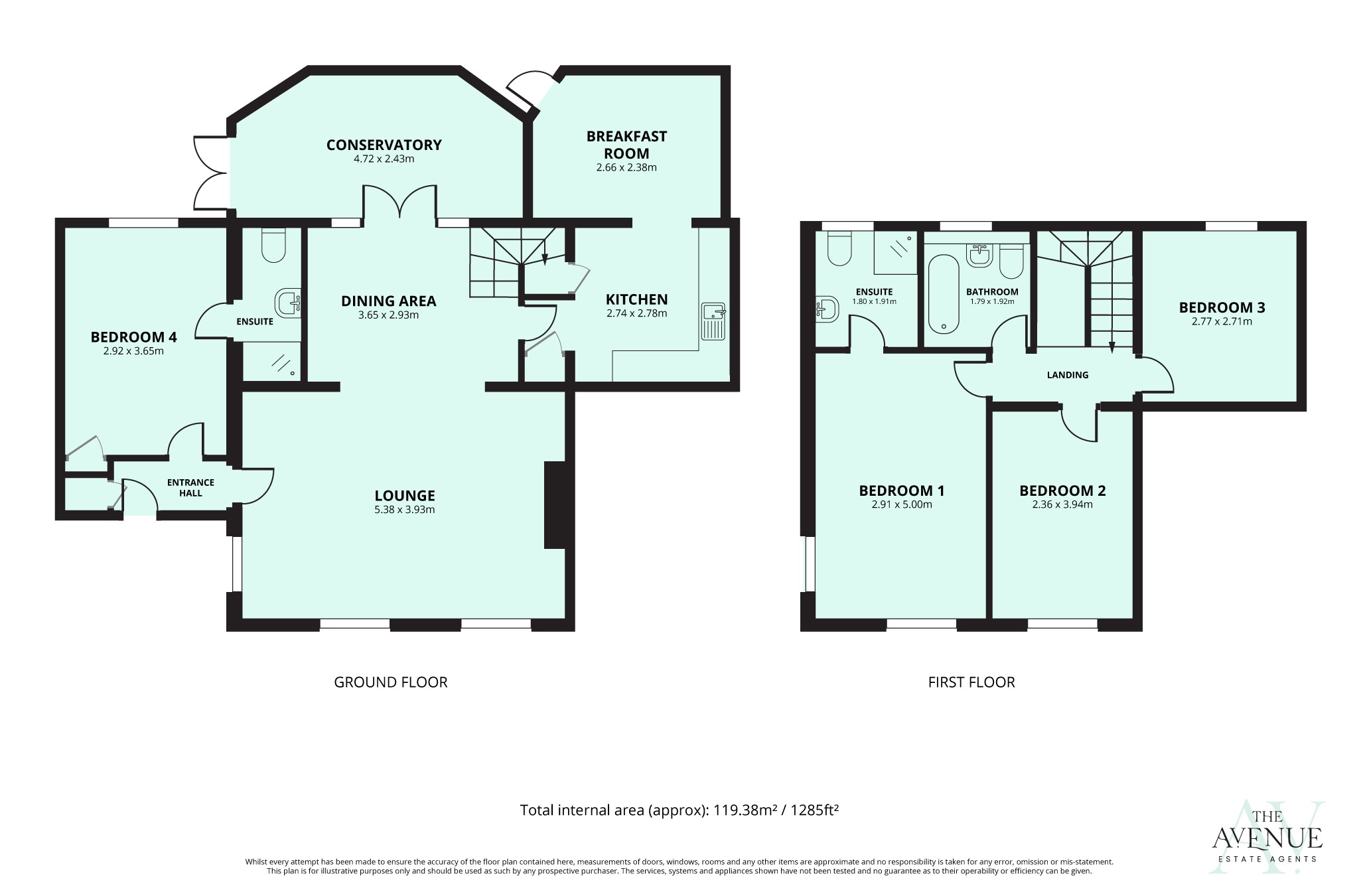 Over, Cambridgeshire floorplan