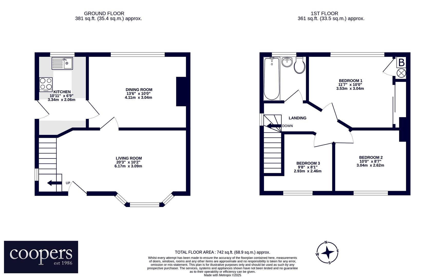 Minterne Waye, North Hayes, UB4 floorplan