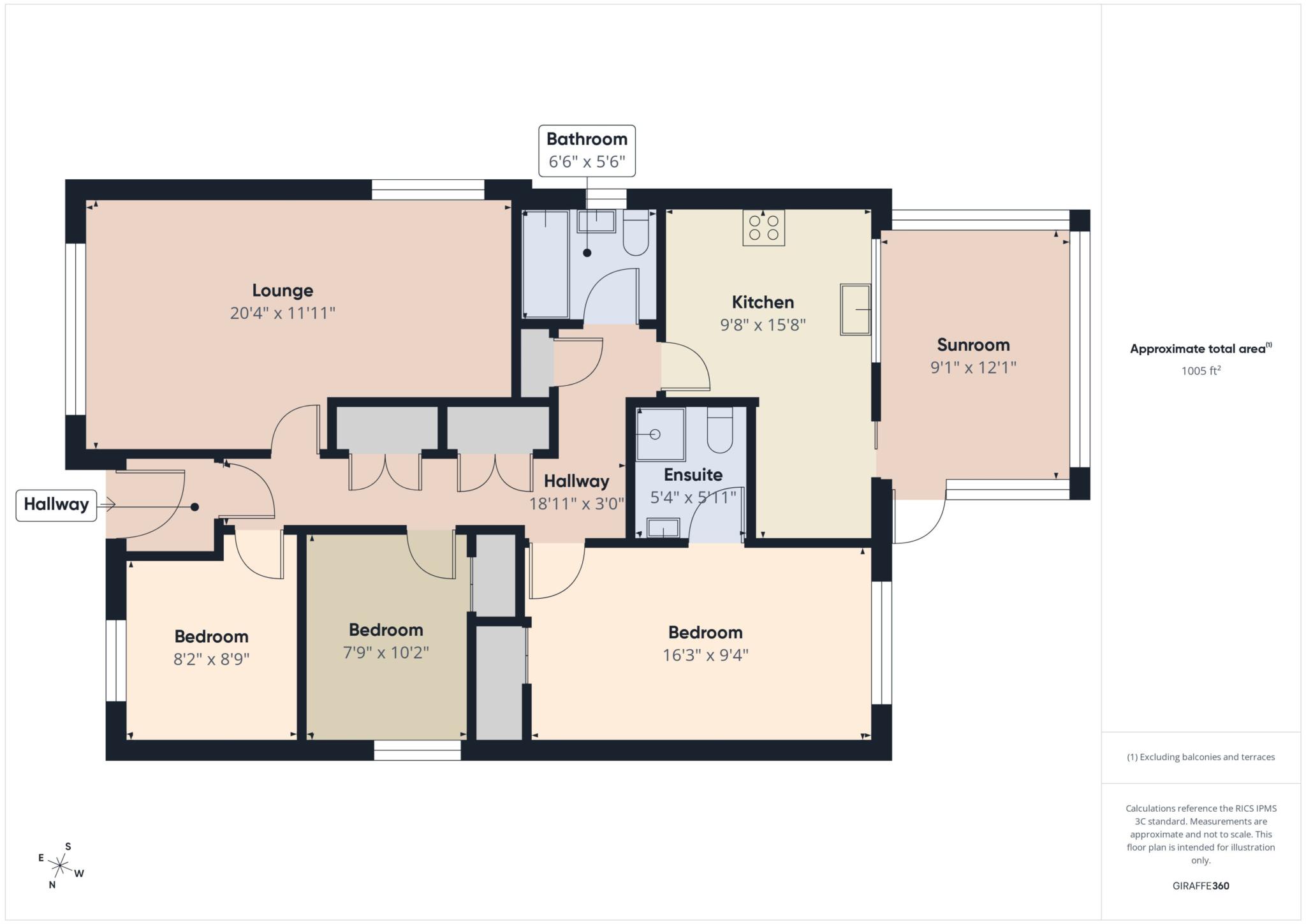 460, Carlisle Road, Lanark floorplan