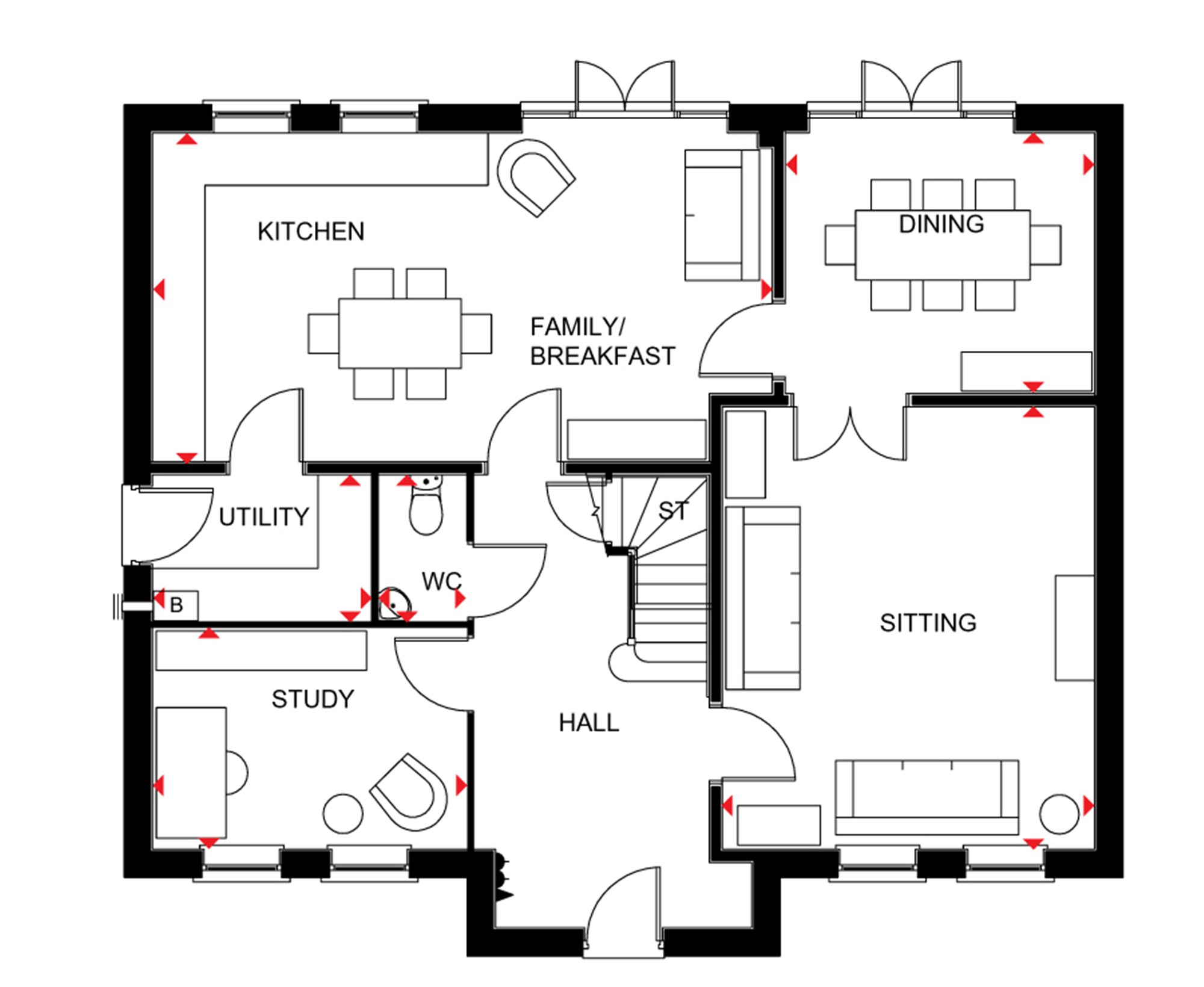 5 Bedrooms Detached house for sale in