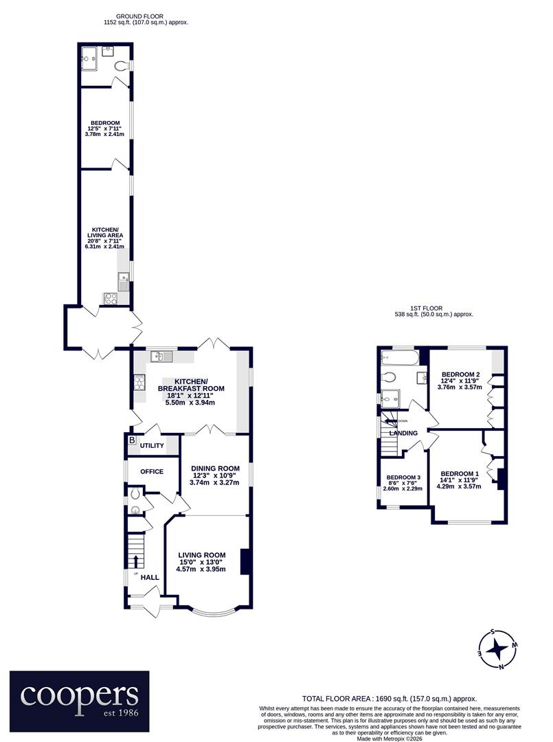 78, Hillingdon Hill, Hillingdon floorplan