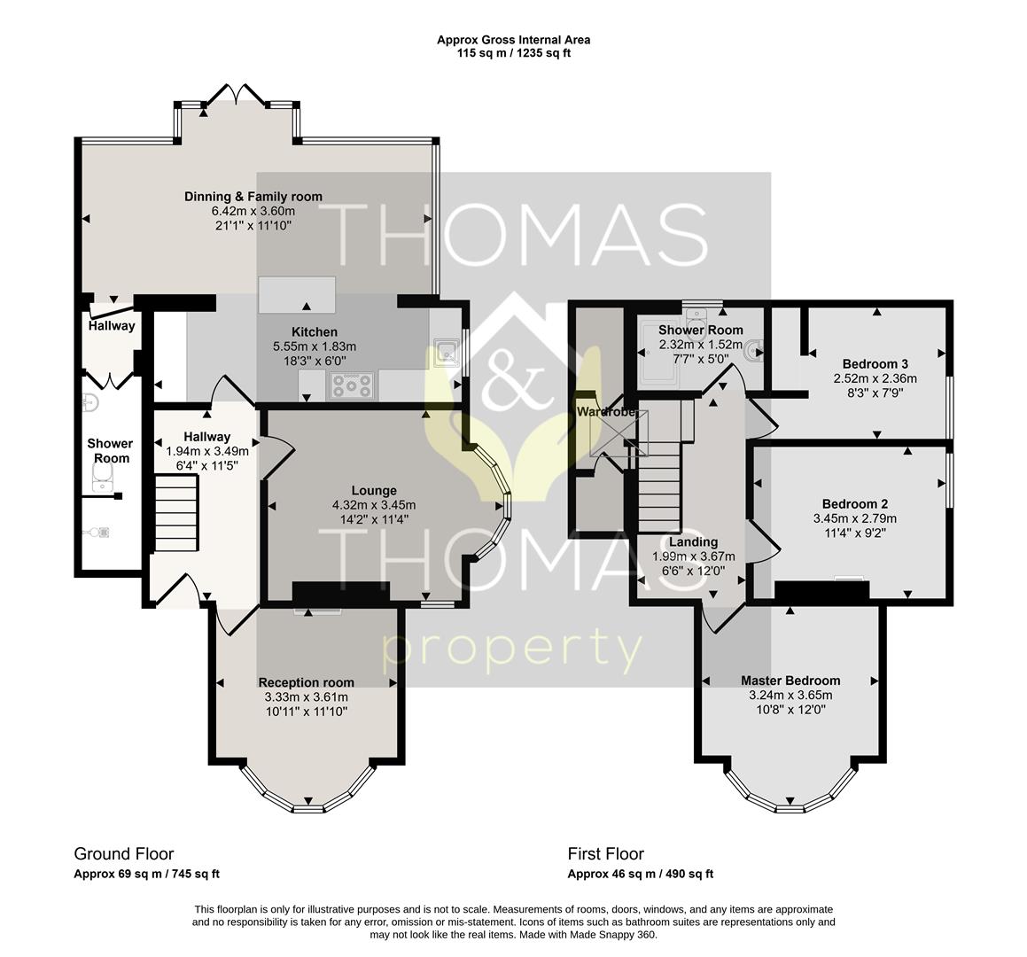 8, Oxstalls Lane, Gloucester floorplan