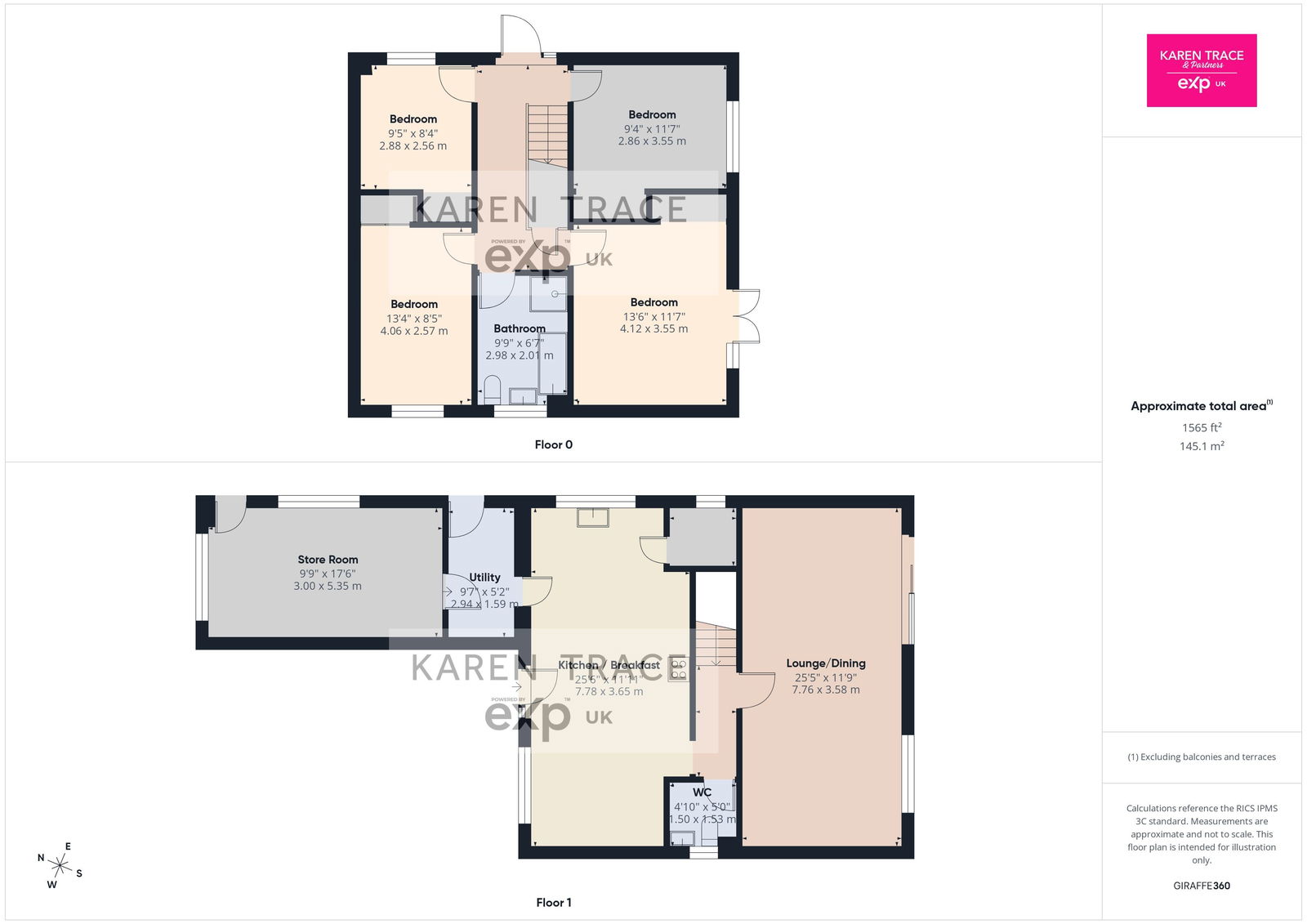 Chy An Gwyn, Old Roselyon Road, Par floorplan