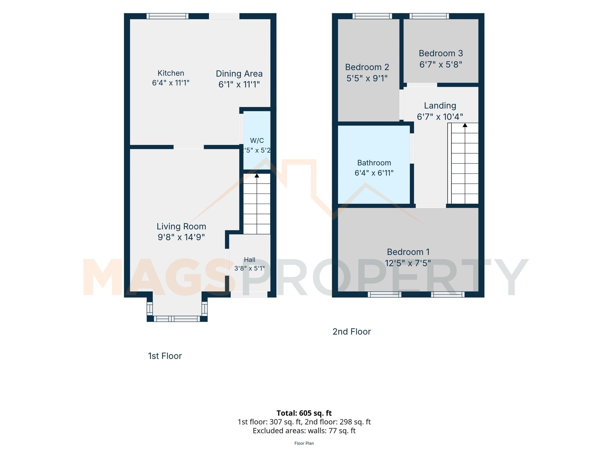 54 Coleridge Street, Liverpool floorplan