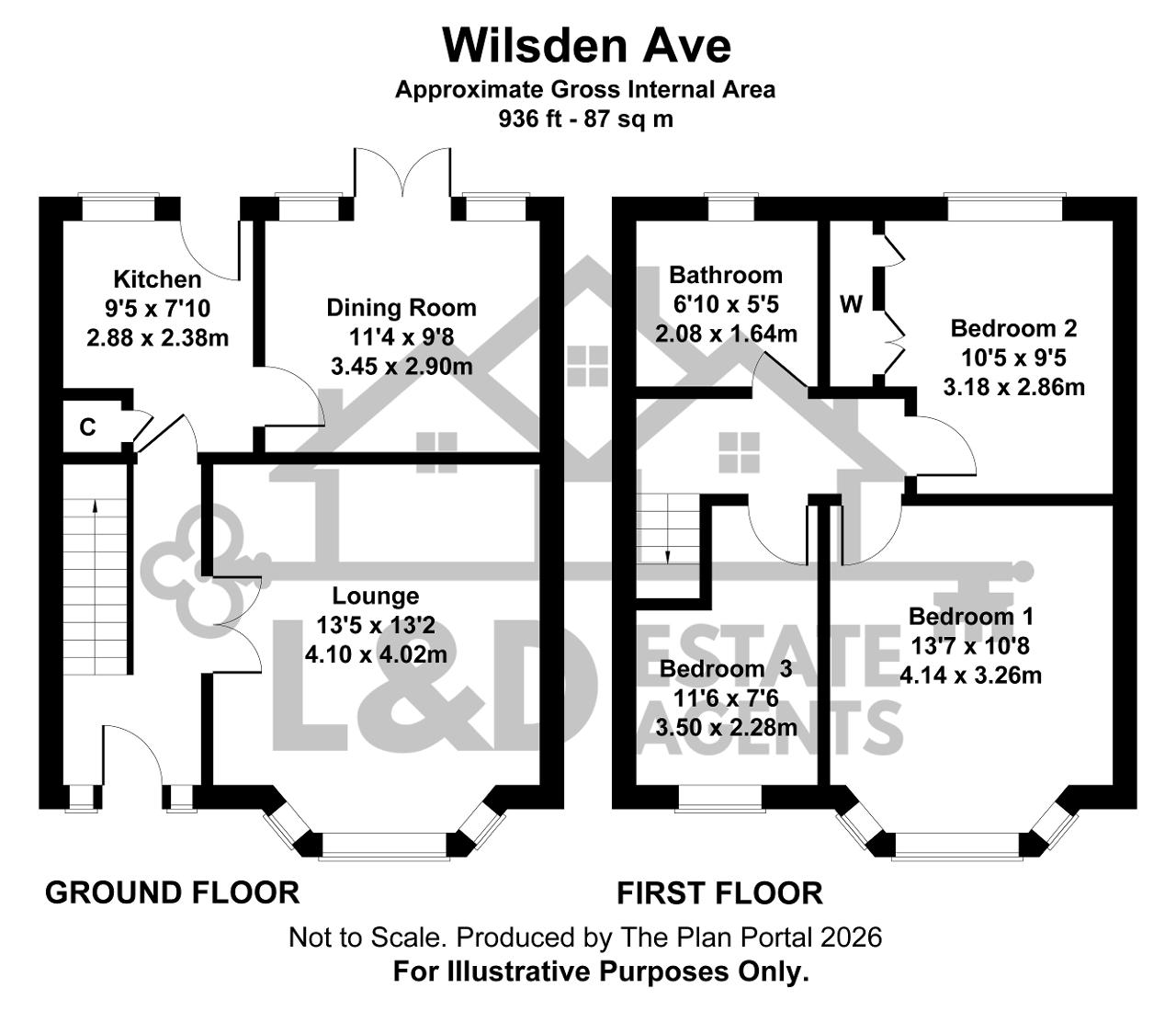 32, Wilsden Avenue, Luton floorplan