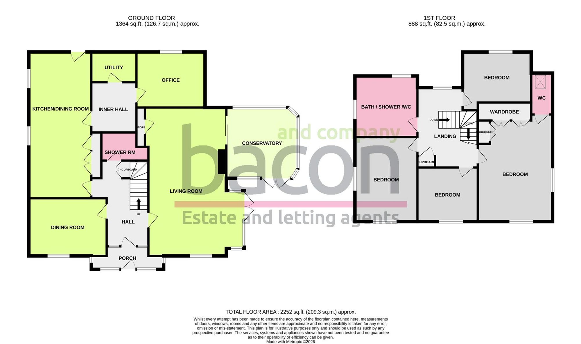 46 Parklands Avenue, Worthing floorplan