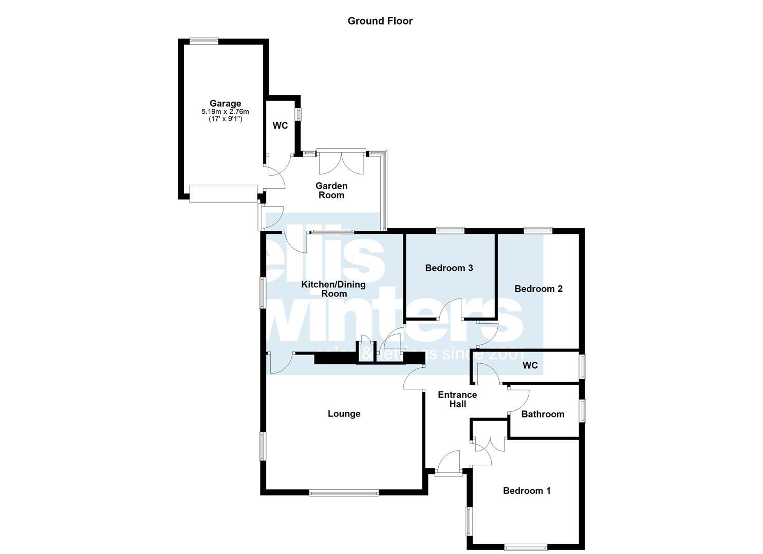 27, Mill Green, Warboys floorplan
