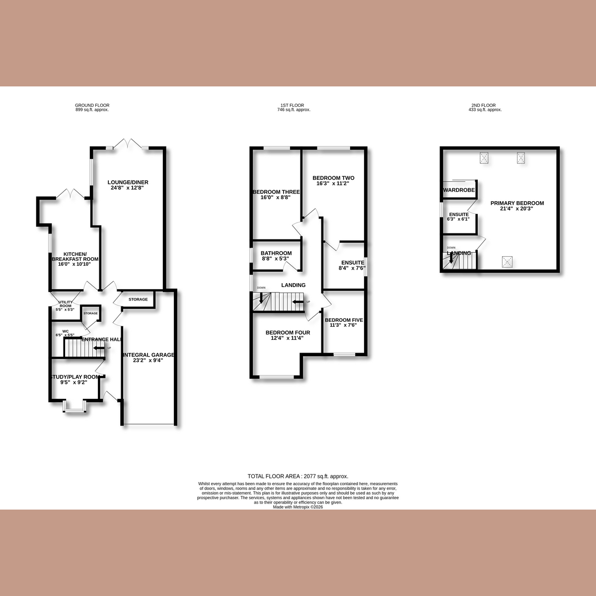 86, St Marys Drive, Benfleet floorplan