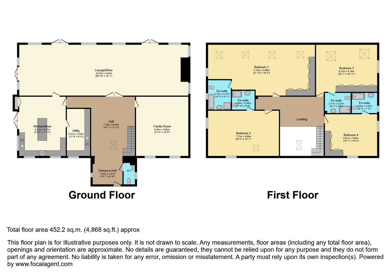Crake River House, Ulverston floorplan