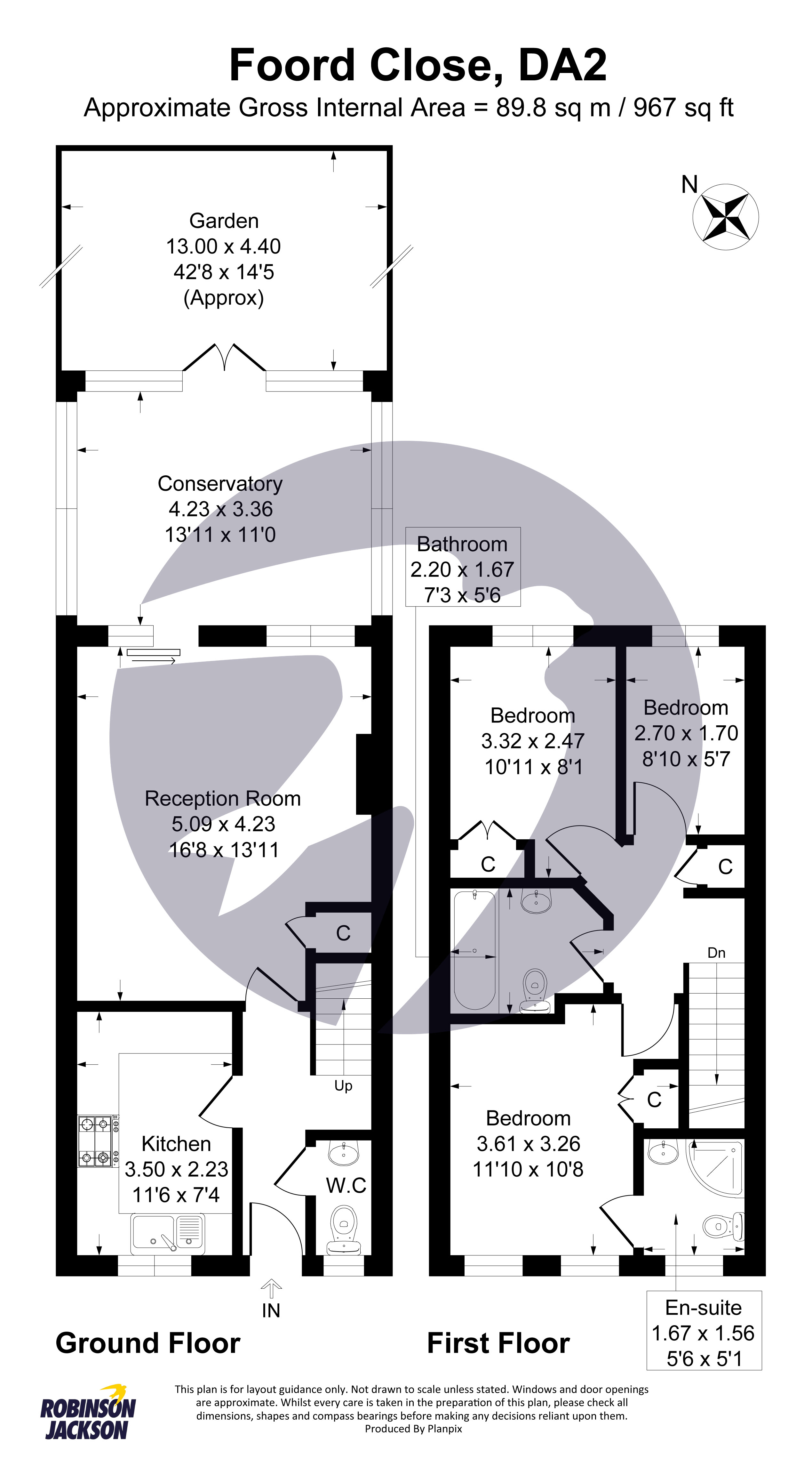 2, Foord Close, Dartford floorplan