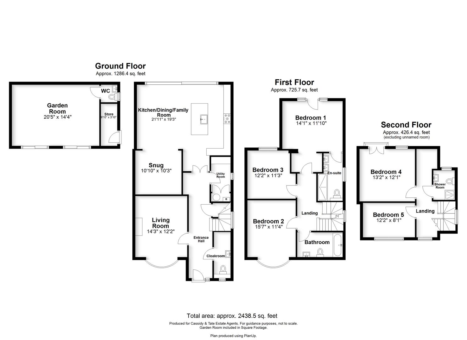 60, Batchwood Drive, St. Albans floorplan