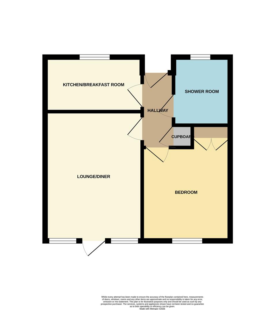 Priory Gardens, Burnham-On-Sea floorplan