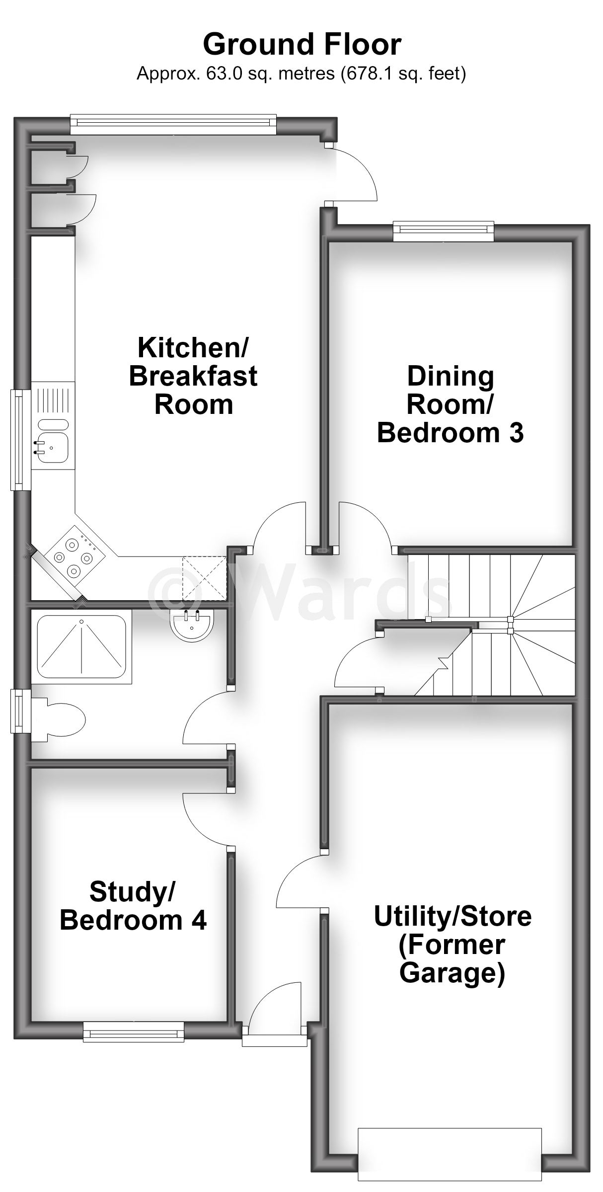 Channel Watch, Coast Drive, Greatstone floorplan