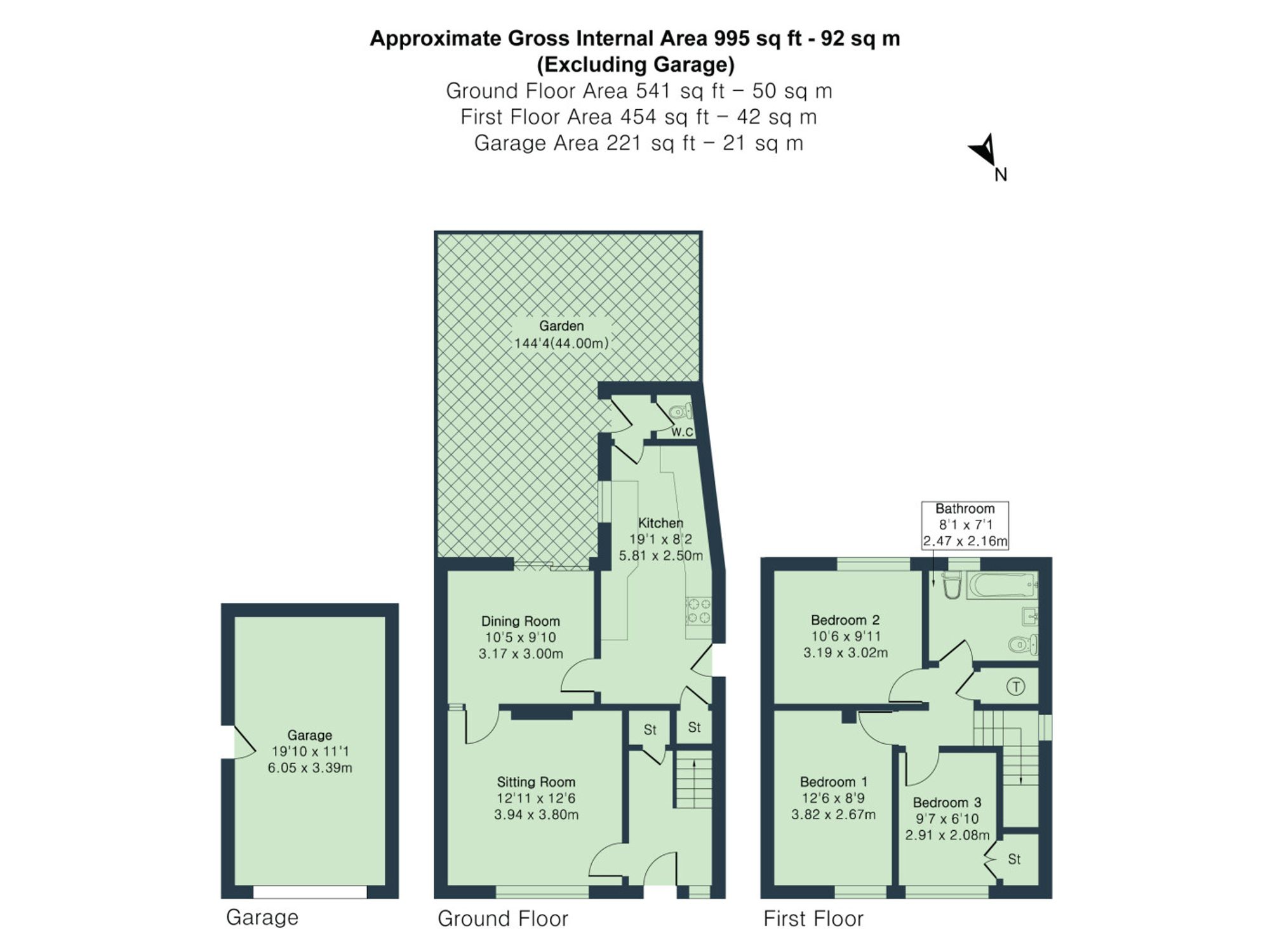 47 Beech Road, Oxford floorplan