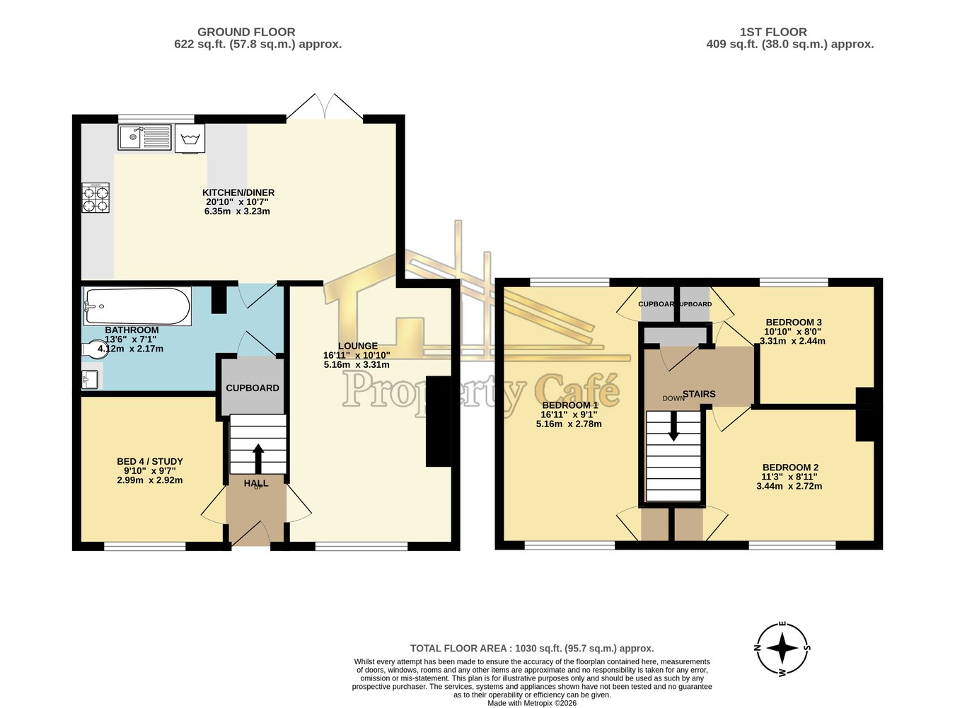 152, London Road, Bexhill-on-Sea floorplan