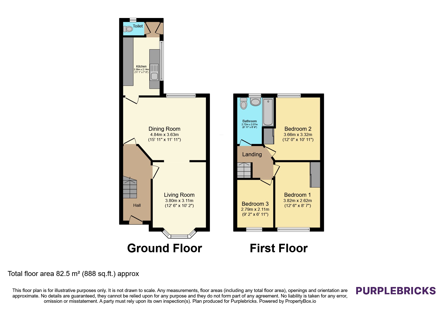 87, Yarborough Road, Grimsby floorplan