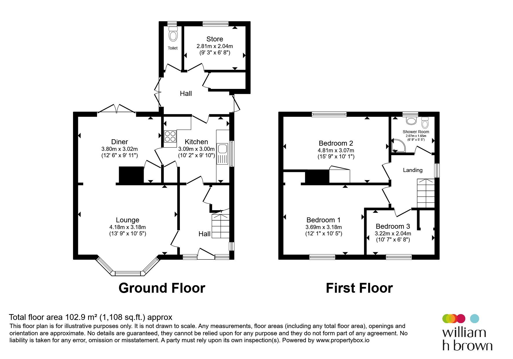 9, Solway Avenue, Boston floorplan