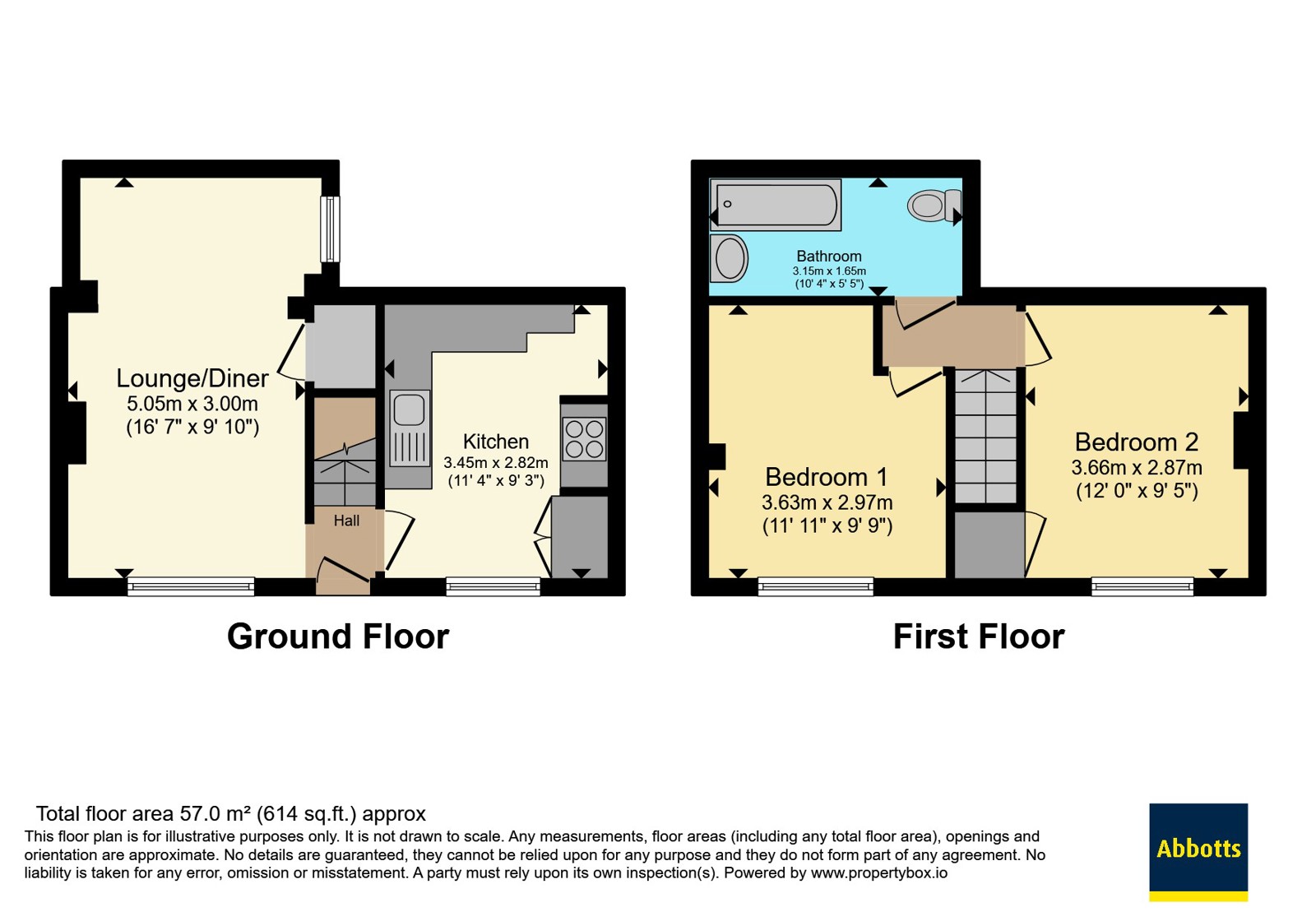 Birdcage Cottage, 25, Carmelite Terrace, Norfolk floorplan