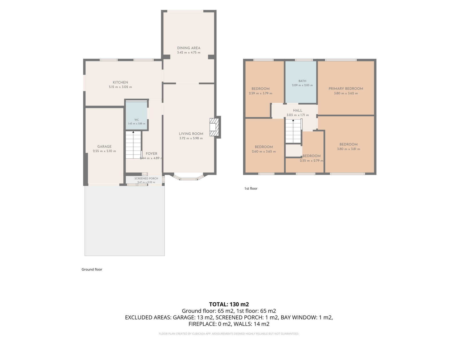 21a, Linden Road, Manchester floorplan