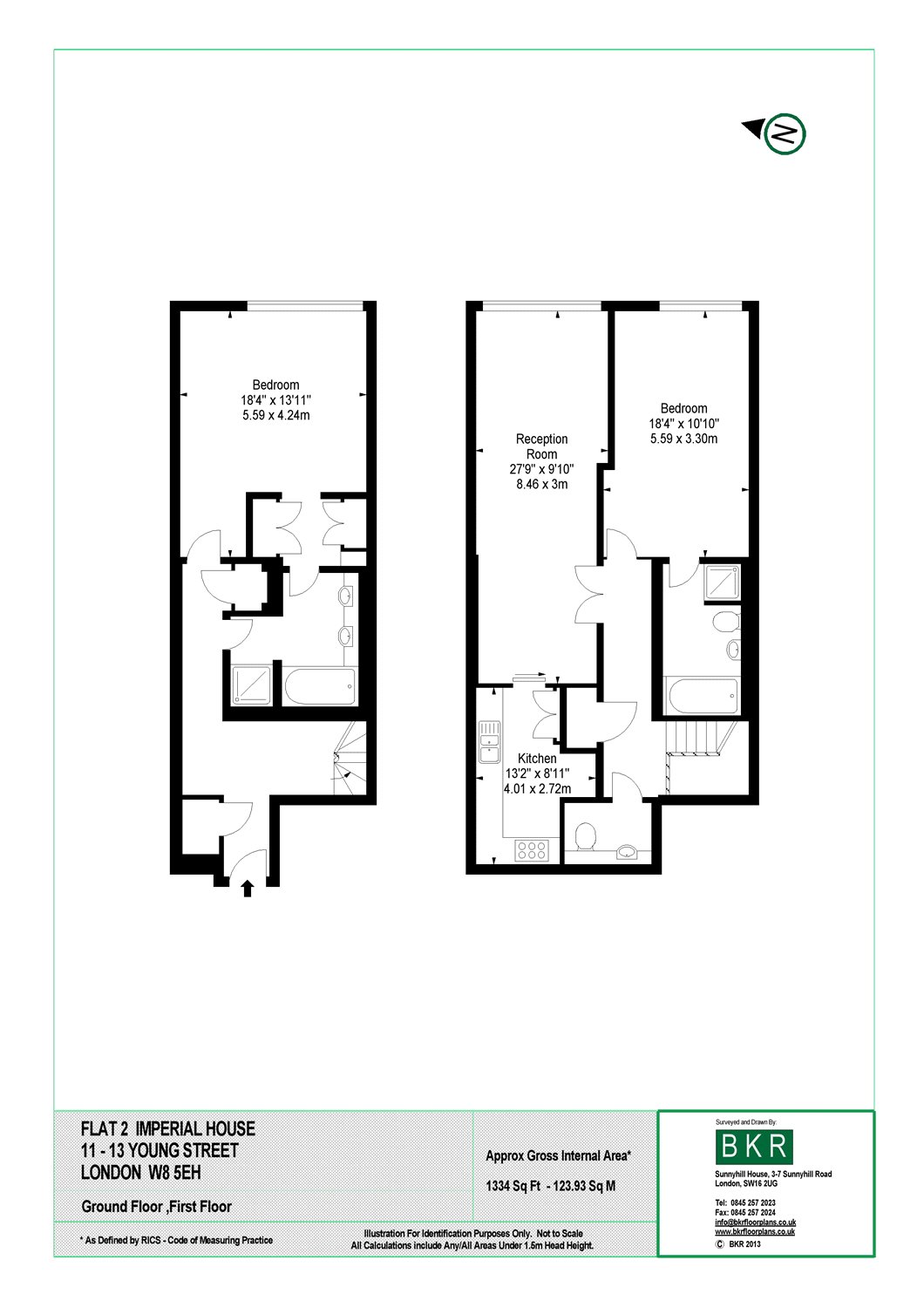 2 Bedrooms Flat to rent in Imperial House, 11-13 Young Street, London W8