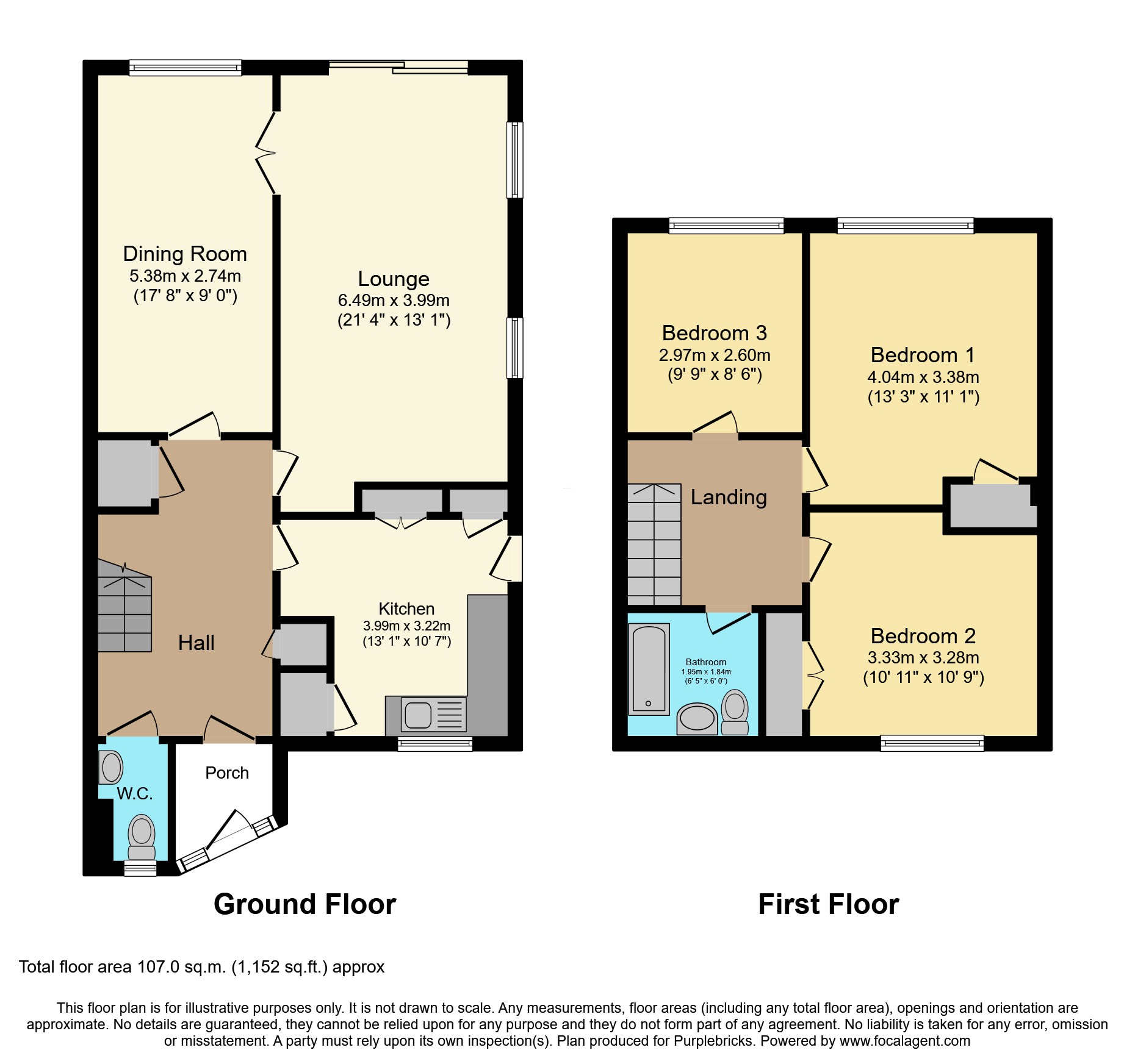 8, Park Drive, Ingatestone floorplan