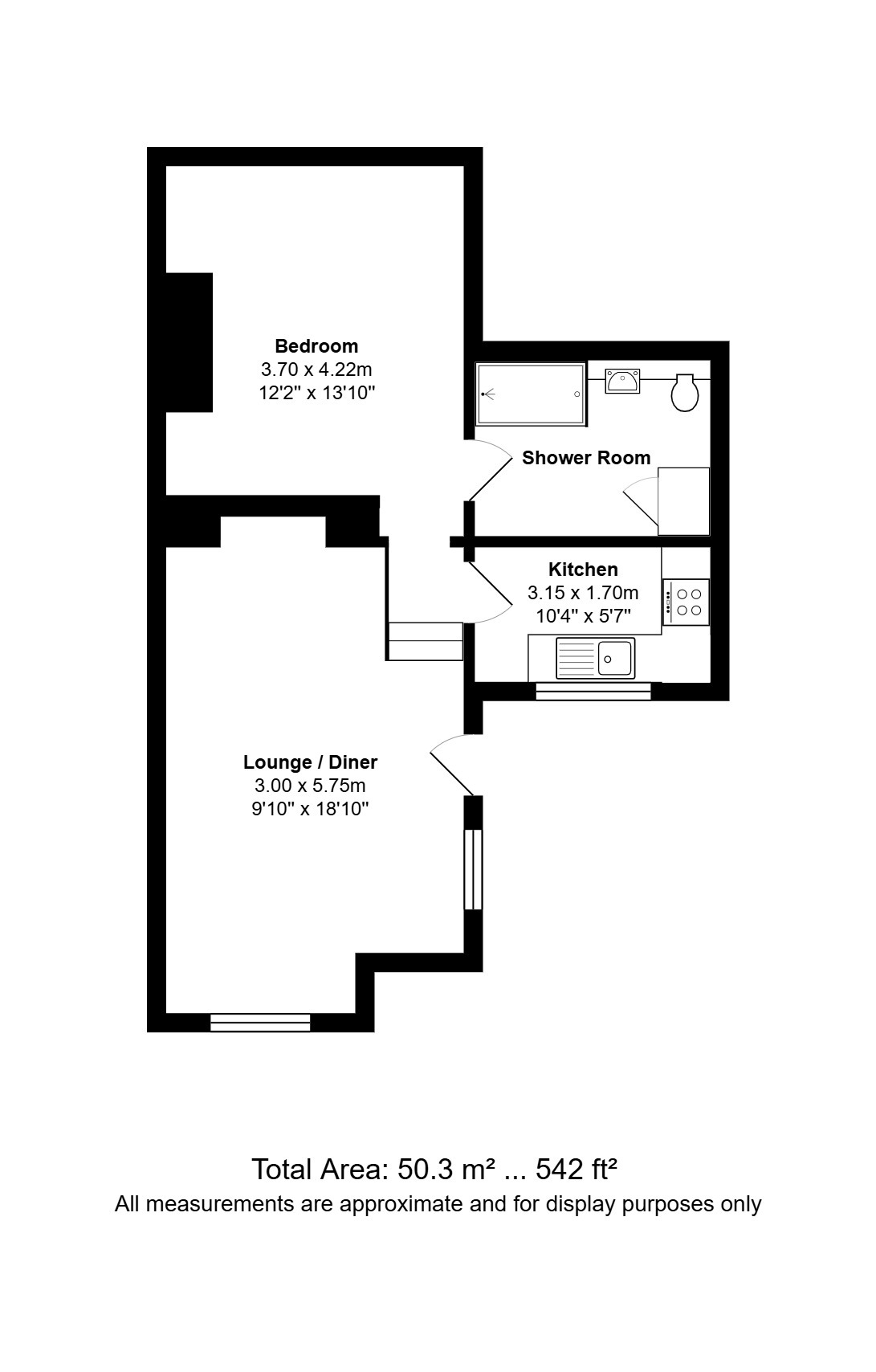 Flat 5, 5 Portland Street, Norfolk floorplan
