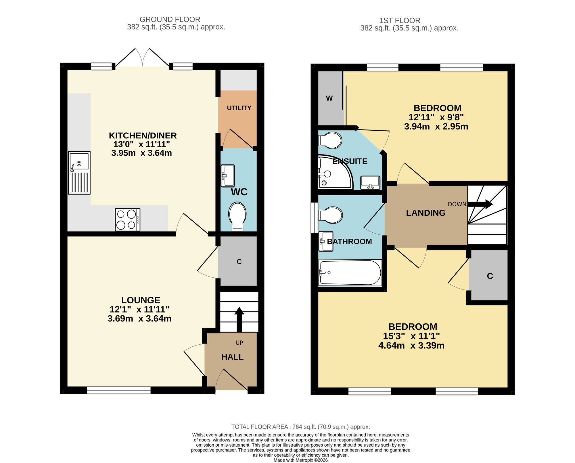 40 Bushy Dene Road, Southampton floorplan