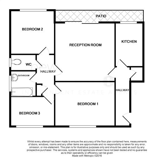 3 Bedrooms Flat for sale in Upper Sea Road, Bexhill-On-Sea, East Sussex TN40