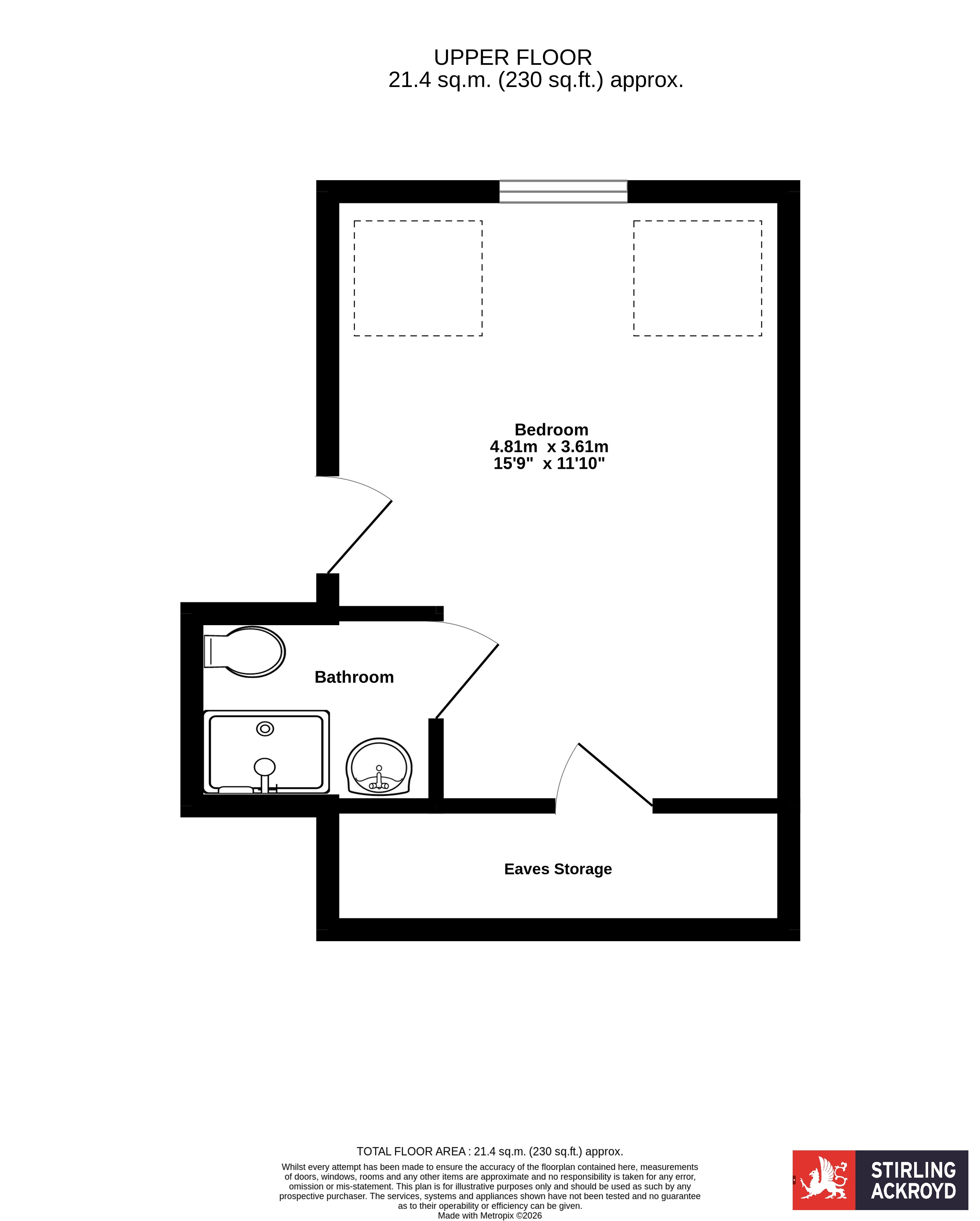 Room 15, 41, Clyde Road, Croydon floorplan