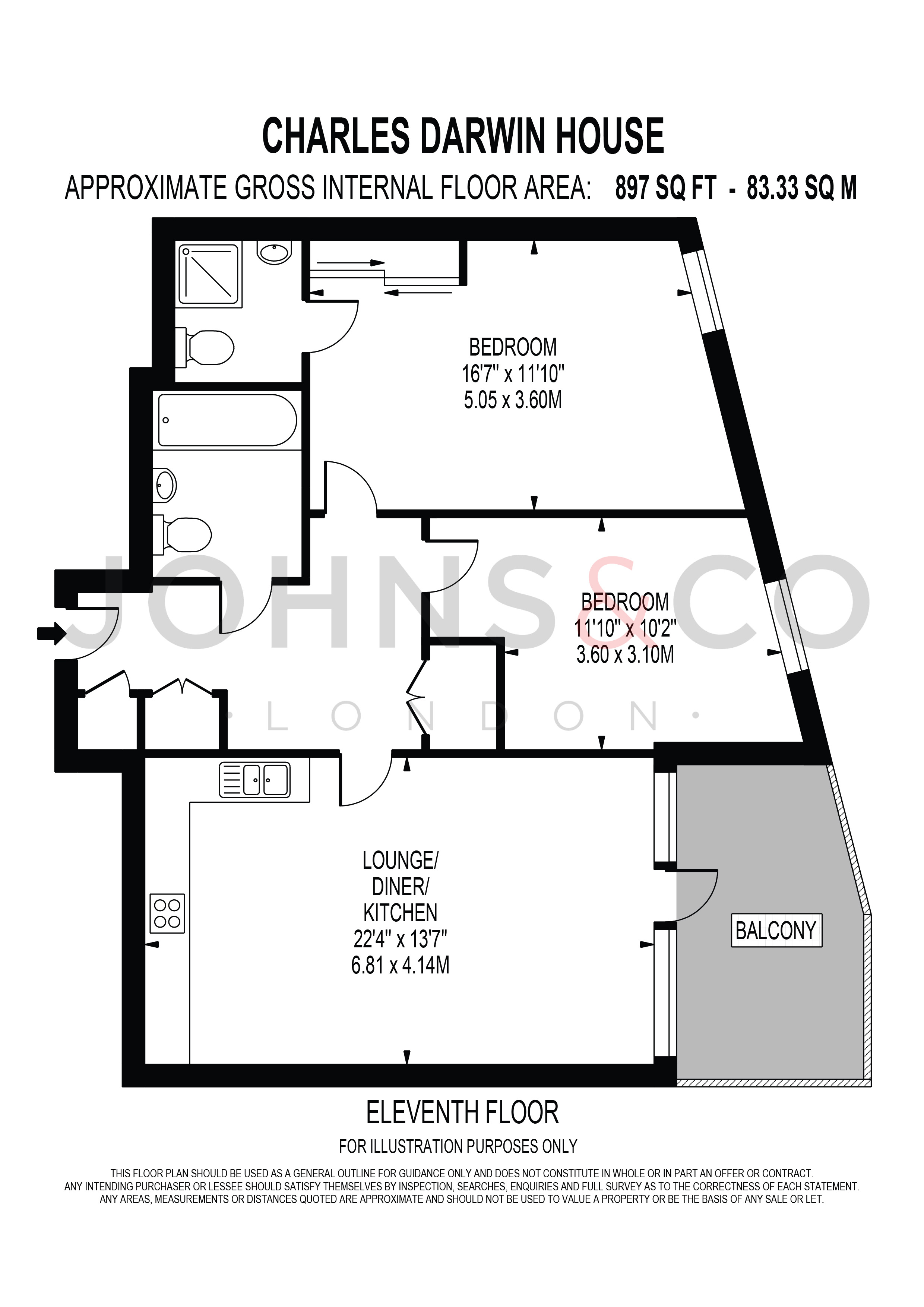 Minnie Baldock Street, London floorplan