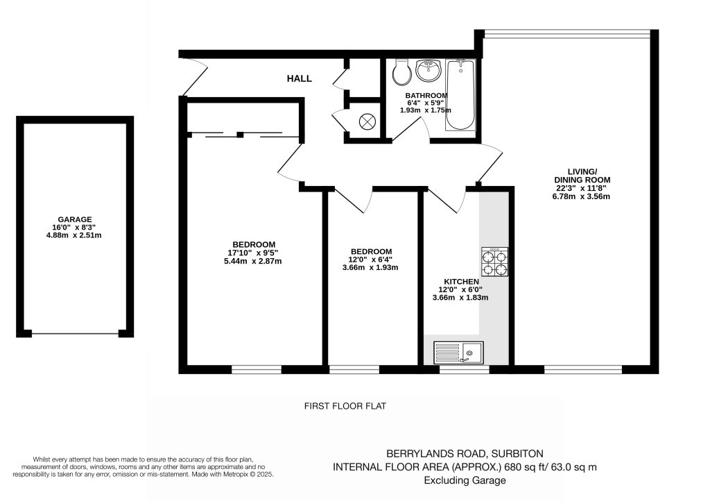 Fulmer Court, Berrylands Road, Surbiton floorplan