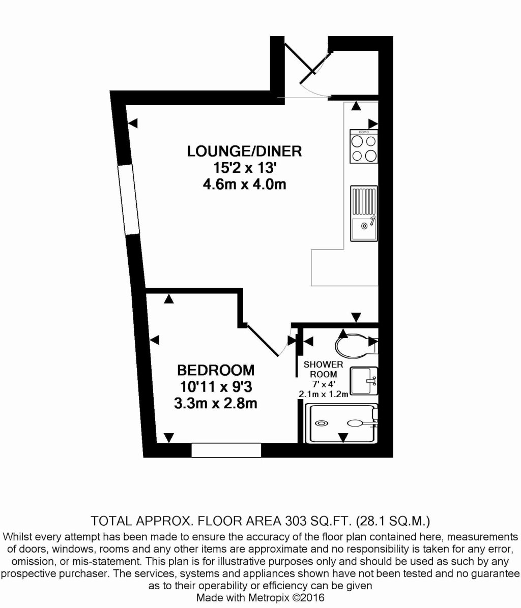 1 Bedrooms Flat to rent in Robertson Road, Greenbank, Bristol BS5